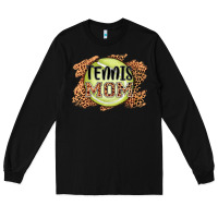 Black tennis mom Long Sleeve Tee - AdoDesignShop