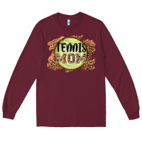 Burgundy tennis mom Long Sleeve Tee - AdoDesignShop