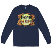 Navy tennis mom Long Sleeve Tee - AdoDesignShop