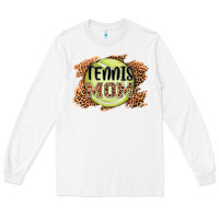 White tennis mom Long Sleeve Tee - AdoDesignShop
