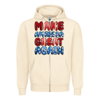 Sandshell make america great again Zipper Hoodie - MaliasSmallBusiness