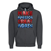 Smoke make america great again Zipper Hoodie - MaliasSmallBusiness