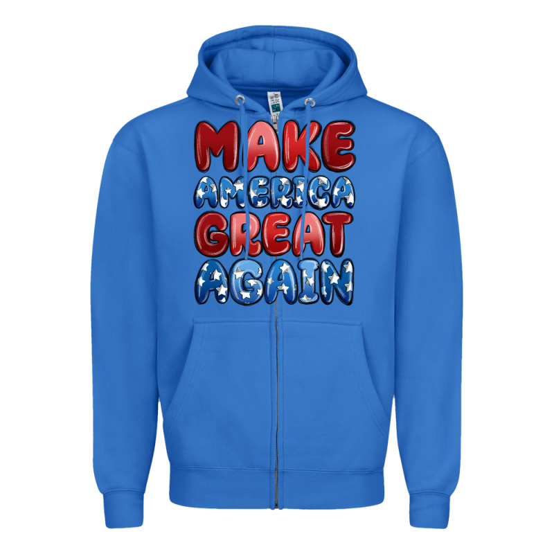 Make America Great Again Zipper Hoodie by MaliasSmallBusiness | Teevron