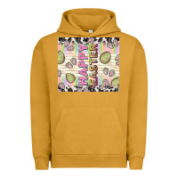 Pigment Peanut Butter happy easter with cowhide Urban Hoodie - TumblerDesignByShophia