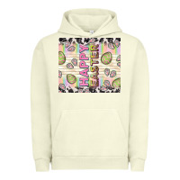 Pigment Pistachio happy easter with cowhide Urban Hoodie - TumblerDesignByShophia