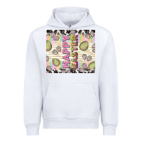 White happy easter with cowhide Urban Hoodie - TumblerDesignByShophia