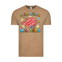 Vintage Coffee mental health matters Vintage Tee - Artiststas