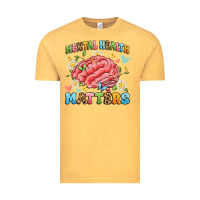 Vintage Mustard mental health matters Vintage Tee - Artiststas