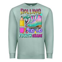 Seafoam rolling into fourth grade Premium Sweatshirt - BundleAndBundleShop