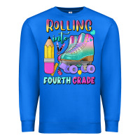 True Royal rolling into fourth grade Premium Sweatshirt - BundleAndBundleShop