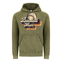 Vintage Olive baseball mom Vintage Hoodie - JahusDesignShop