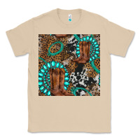 Mushroom cowboy boot and gemstone Classic Tee - BundleAndBundleShop