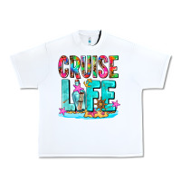 White cruise  life Urban Heavy Tee - AdoDesignShop
