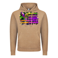 Vintage Coffee mardi gras flag Vintage Hoodie - RacoonDesign