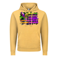Vintage Mustard mardi gras flag Vintage Hoodie - RacoonDesign