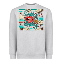 Heather Grey sassy but classy Heavyweight Sweatshirt - JahusDesignShop