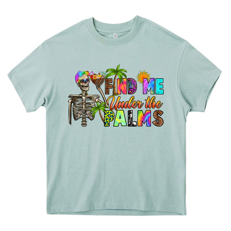 Find Me Under The Palms Heavy Core Tee by RanaPortraitStore | Teevron