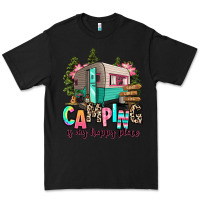 Black camping is my happy place Premium Tee - RanaPortraitStore
