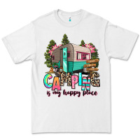 White camping is my happy place Premium Tee - RanaPortraitStore