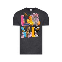 Vintage Black love easter Vintage Tee - AdoDesignShop