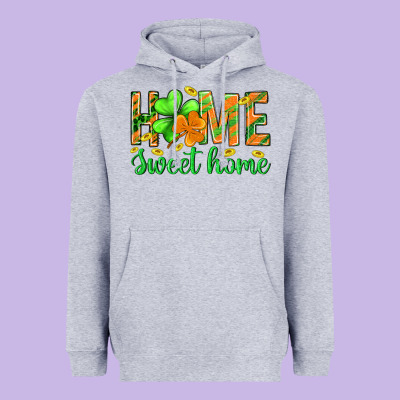 St.patrick Home Sweet Home Heavyweight Hoodie Designed By Bundleandbundleshop