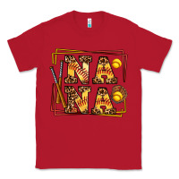 Red softball  nana Classic Tee - AdoDesignShop