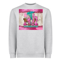 Heather Grey ma Heavyweight Sweatshirt - AdoDesignShop
