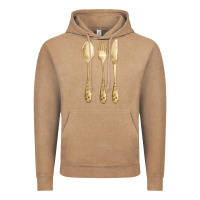 Vintage Coffee spoon fork knife fa element Vintage Hoodie - FaDigitalArtStudio