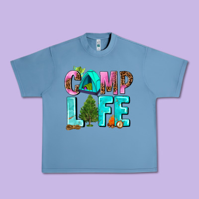Camp Life Urban Heavy Tee Designed By Adodesignshop
