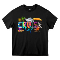 Black cruise life Heavy Core Tee - RanaPortraitStore
