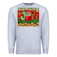Heather Grey joy tumbler Premium Sweatshirt - BundleAndBundleShop