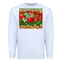 White joy tumbler Premium Sweatshirt - BundleAndBundleShop