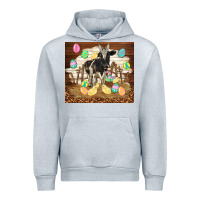 Heather Grey cow and chick easter Urban Hoodie - TumblerDesignByShophia