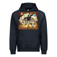 Navy cow and chick easter Urban Hoodie - TumblerDesignByShophia