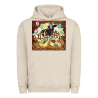 Pigment French Oak cow and chick easter Urban Hoodie - TumblerDesignByShophia