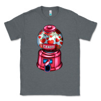 Charcoal Heather love and candy machine Classic Tee - AdoDesignShop