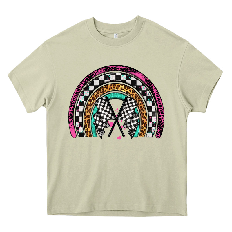 Race Leopard Rainbow Heavy Core Tee by Artiststas | Teevron