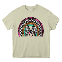 Mossy race leopard rainbow Heavy Core Tee - Artiststas