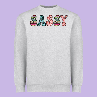 Sassy Heavyweight Sweatshirt Designed By Jahusdesignshop