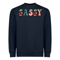 Navy sassy Heavyweight Sweatshirt - JahusDesignShop