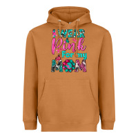 Meerkat I Wear Pink For My Mom Heavyweight Hoodie - BundleAndBundleShop