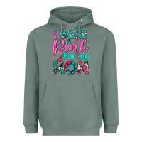 Sage I Wear Pink For My Mom Heavyweight Hoodie - BundleAndBundleShop