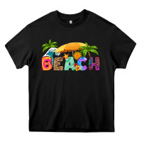 Black beach Heavy Core Tee - RanaPortraitStore