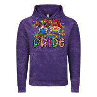 Cloud Purple pride Vintage Hoodie - CowhideDigitalArt