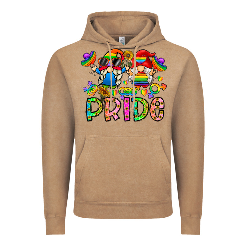 Pride Vintage Hoodie by CowhideDigitalArt | Teevron