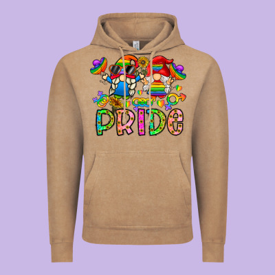 Pride Vintage Hoodie Designed By Cowhidedigitalart