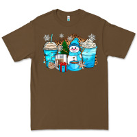 Cacao winter snowman coffee cups Premium Tee - Zillion Design Studio