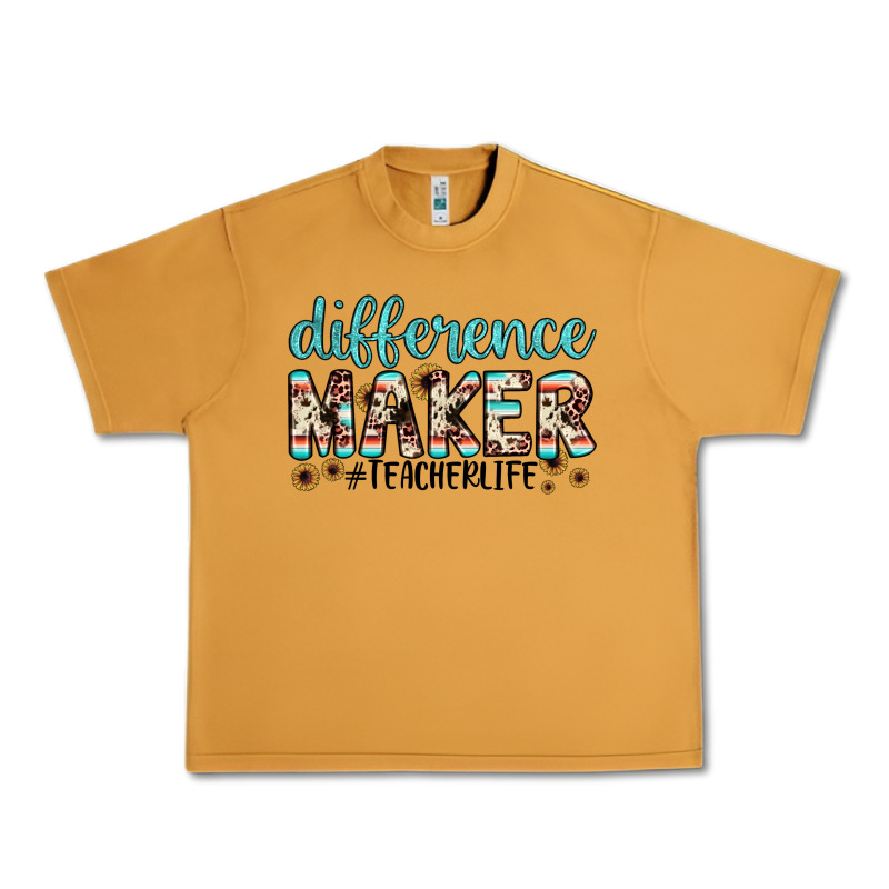 Difference Maker Urban Heavy Tee by JahusDesignShop | Teevron