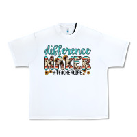 White difference maker Urban Heavy Tee - JahusDesignShop