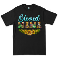 Black blessed mama Premium Tee - BarkalooDesign